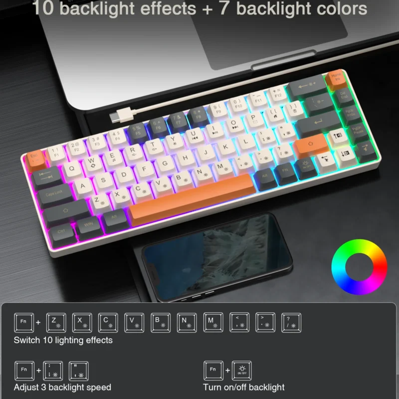 Teclado Mecánico Gamer SOLAKAKA SK968
