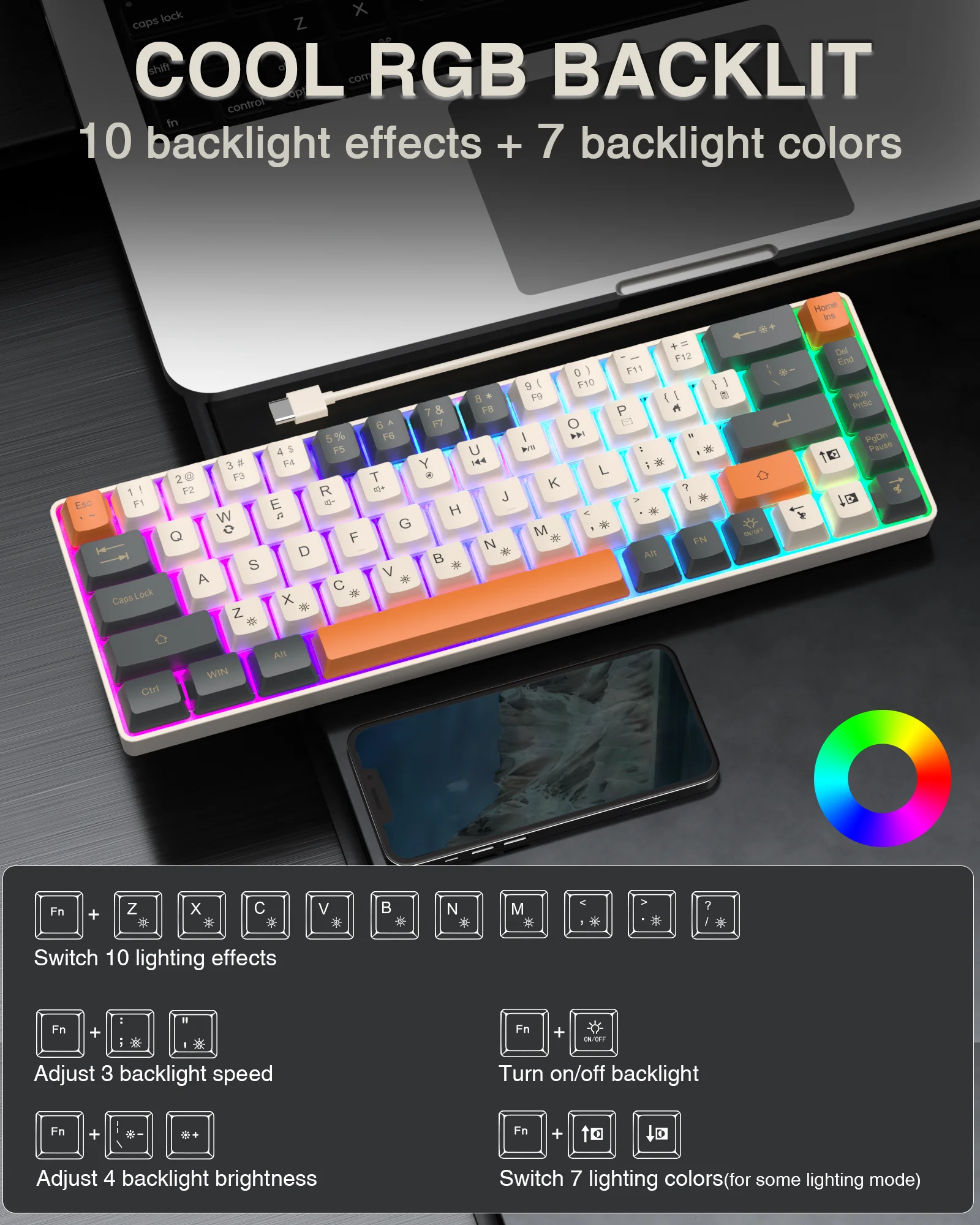 Teclado Mecánico Gamer SOLAKAKA SK968
